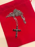 Zonder Minimumprijs - Ketting met hanger - 14 karaat Witgoud, Sieraden, Tassen en Uiterlijk, Antieke sieraden