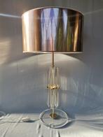 Tafellamp - XXL - Metaal, Kristal, Plastic