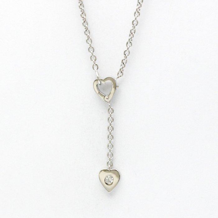 Cartier - Ketting met hanger - 18 karaat Witgoud, Sieraden, Tassen en Uiterlijk, Antieke sieraden