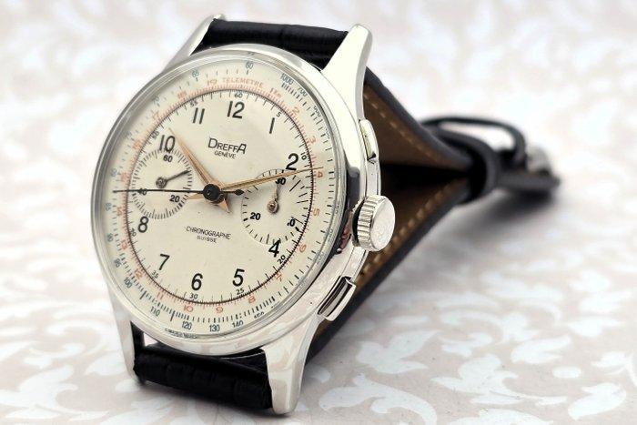 Chronographe Suisse - Dreffa - Cal. Landeron 51 - Zonder, Sieraden, Tassen en Uiterlijk, Horloges | Heren