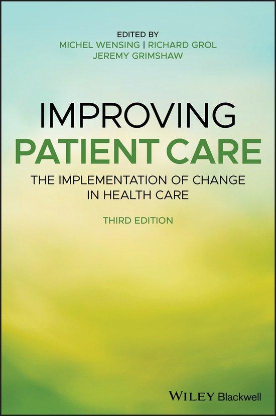 Improving Patient Care 9781119488590 M Wensing, Boeken, Taal | Engels, Zo goed als nieuw, Verzenden