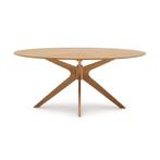 *WOONWINKEL* Kave Home Naanim Ovale Eettafel Eikenfineer 180, Huis en Inrichting, Tafels | Eettafels, Verzenden, Nieuw