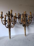 Wandkandelaar (2) - Brons