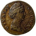 Romeinse Rijk. Faustina I († 140/1 n.Chr.). Sestertius, Postzegels en Munten, Munten | Europa | Niet-Euromunten