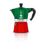 Bialetti Moka Express Italia - percolator - rood - 3 kopjes, Verzenden, Nieuw