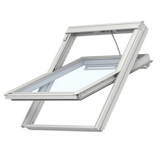 VELUX dakraam GGL PK25 elektrisch wit gelakt 94x55 cm, Doe-het-zelf en Verbouw, Glas en Ramen, Verzenden