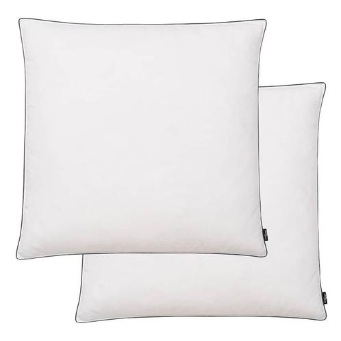 Donzen Kussens 2 st. 80x80 - 57% Korting - Tweedekansje!, Huis en Inrichting, Slaapkamer | Beddengoed, Wit, Nieuw, Kussen, Tweepersoons