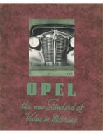 1937 OPEL PROGRAMMA BROCHURE ENGELS, Boeken, Auto's | Folders en Tijdschriften, Nieuw, Opel, Author