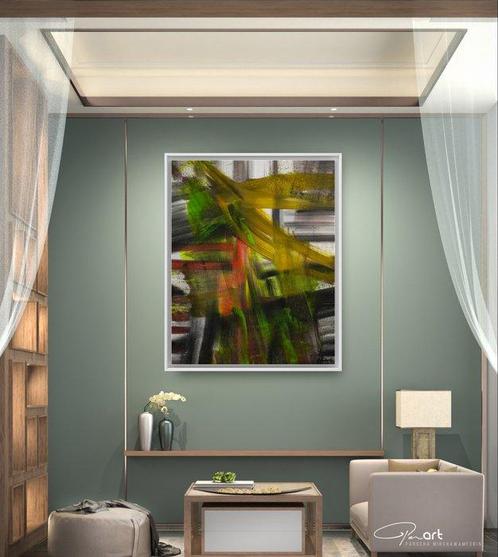 Parscha Mirghawameddin - Body Moving - XXL, Antiek en Kunst, Kunst | Schilderijen | Modern