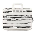 Bombata 13 inch Laptoptas - Black&White - 13,3 - Wit, Computers en Software, Laptoptassen, Verzenden, Nieuw