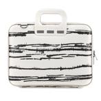 Bombata 13 inch Laptoptas - Black&White - 13,3 - Wit, Nieuw, Verzenden