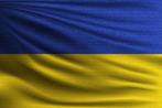 Vlag Oekraine 150cm, Verzenden, Nieuw