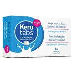 Kerutabs Lactase Enzym 4600 FCC 45 tabletten, Verzenden