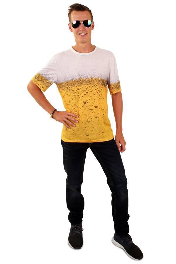 Bier shirt, Kleding | Heren, Carnavalskleding en Feestkleding, Nieuw, Ophalen of Verzenden