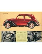 1937 FIAT 508C BROCHURE ENGELS, Nieuw, Author