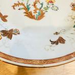 Chinese bord met bloemen - Porselein - China - Qing Dynastie