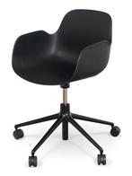 Normann Copenhagen Form Armchair Swivel 5W, zwart, Ophalen of Verzenden, Nieuw