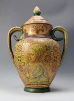 Montopoli Arno, Italia - dekselvaas - Terracotta - Art Deco