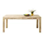 *WOONWINKEL* Kare Design Puro Houten Eettafel Handsnijwerk 1, Verzenden, Nieuw