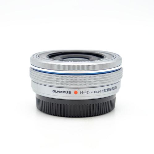 Olympus 14-42mm F3.5-5.6 EZ M.Zuiko Digital ED Zilver (Occ), Audio, Tv en Foto, Fotografie | Lenzen en Objectieven, Groothoeklens