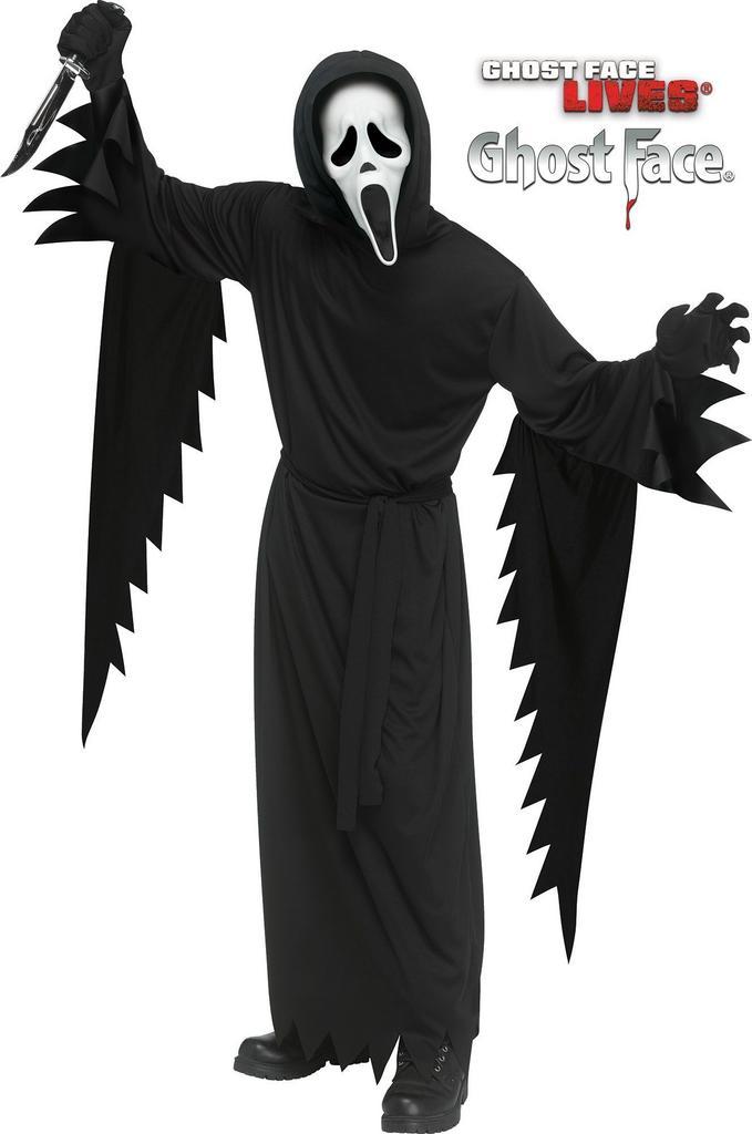 Ghost Face® Scream Kostuum Tieners, Hobby en Vrije tijd, Feestartikelen, Feestartikel, Nieuw, Verzenden