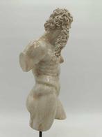 sculptuur, Torso di Poseidone - 48 cm - marmerstof, Antiek en Kunst, Antiek | Keramiek en Aardewerk