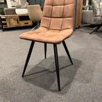 Eetkamerstoel Bistro | Microvezel Tanny | Industrieel, Huis en Inrichting, Stoelen, Overige kleuren, Modern | luxe | Compact | Industrieel