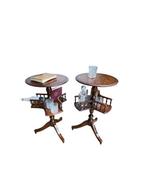 Set bijzettafels (2) - Paar Whiskey Tables - Mahonie -