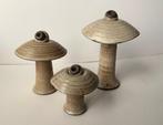 Freek Berends - Olielamp (3) - Aardewerk - Paddestoelen -, Antiek en Kunst