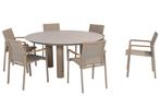 Taste by 4 Seasons Cortina tuinset latte met Donato tafel |, Ophalen of Verzenden, Nieuw