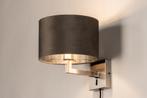 Rietveld Wandlampen - Grijs, Staalgrijs, Zilver - Staal, Sto, Huis en Inrichting, Lampen | Wandlampen, Verzenden, Nieuw