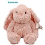Knuffel konijn |  Roze | 15 cm (knuffeldier, knuffels baby), Ophalen of Verzenden, Nieuw