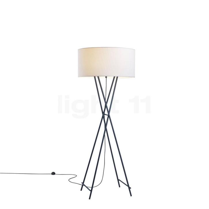 Marset Cala Metal Vloerlamp, zwart/wit (Staande lampen), Huis en Inrichting, Lampen | Vloerlampen, Nieuw, Verzenden