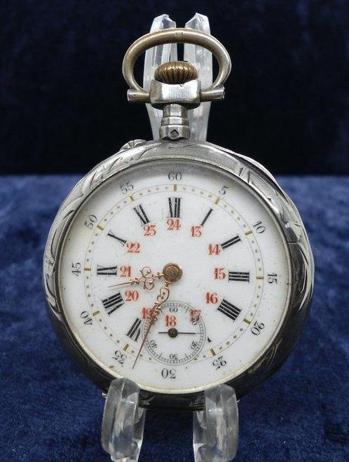 Remontoir Aurore - Silver Pocket watch - 1900-1949, Sieraden, Tassen en Uiterlijk, Horloges | Heren