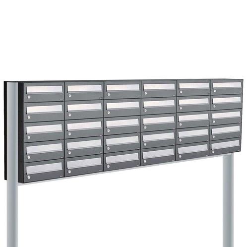 Brievenbusunit Hive set vrijstaand 6-breed, 5-hoog -, Tuin en Terras, Brievenbussen, Nieuw, Verzenden