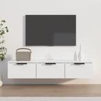 vidaXL Wandkast 102x30x20 cm bewerkt hout wit, Verzenden, Nieuw