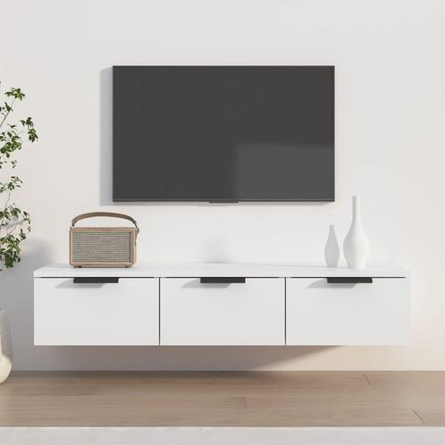 vidaXL Wandkast 102x30x20 cm bewerkt hout wit, Huis en Inrichting, Kasten | Overige, Nieuw, Verzenden