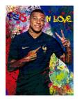 Paris Saint-Germain - Kylian Mbappé - Kunstwerk