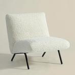 *WOONWINKEL* Teddy Fauteuil Merino Ivory, Huis en Inrichting, Fauteuils, Verzenden, Nieuw