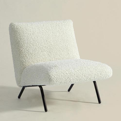 *WOONWINKEL* Teddy Fauteuil Merino Ivory, Huis en Inrichting, Fauteuils, Nieuw, Verzenden