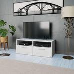 vidaXL Tv-meubel 95x35x36 cm bewerkt hout wit, Verzenden, Nieuw, 50 tot 100 cm, Minder dan 100 cm