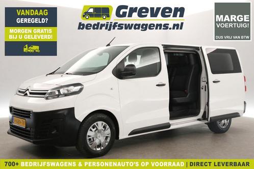 Citroën Jumpy 2.0 BlueHDI L3H1, Auto's, Bestelauto's, Onderhoudsboekje, Lease, Handgeschakeld, Wit, Financial lease, Stof, Diesel
