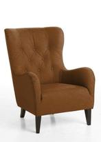 Fauteuil James - fauteuils - Cognac, Nieuw, Stof, Bruin