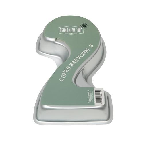 BrandNewCake Cijfer Bakvorm #2, Hobby en Vrije tijd, Taarten en Cupcakes maken, Nieuw, Verzenden