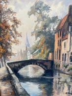 Robert Frénay (1903-1986) - Stadsgezicht Brugge - Groenerei, Antiek en Kunst