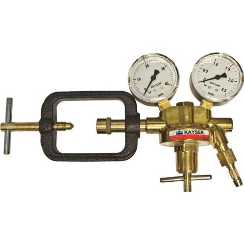 Kayser Reduceer acetyleen 0-1,5bar, Zakelijke goederen, Machines en Bouw | Lastechniek, Ophalen of Verzenden