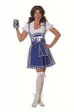 Dirndl Brigitte blauw, Nieuw, Ophalen of Verzenden