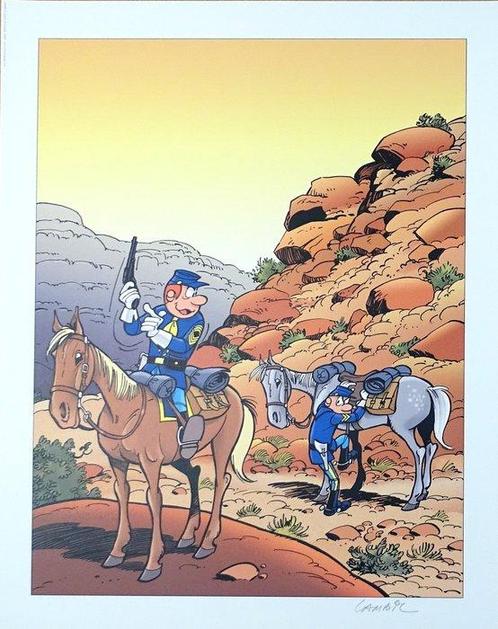 Lambil, Willy - 1 Offset Print - Les Tuniques Bleues - 2009, Boeken, Strips | Comics