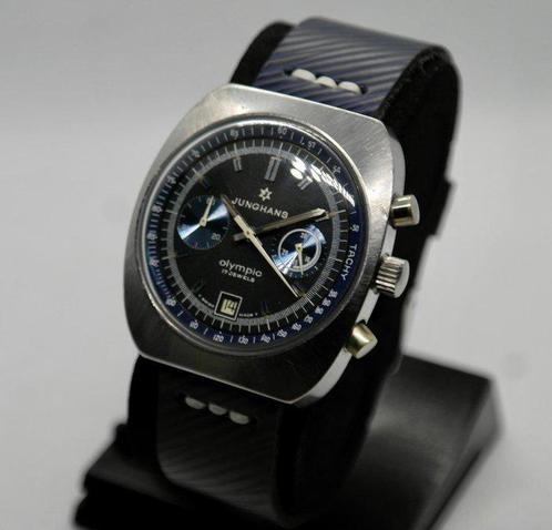 Junghans - Valjoux 7734 Olympic Cronhograph Very Rare -, Sieraden, Tassen en Uiterlijk, Horloges | Heren
