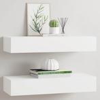 Wandschappen Wit - 2 stuks! Retourdeal! 35% Korting!, Ophalen of Verzenden, Nieuw